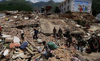   مصرع وإصابة 45 شخصا جراء زلزالين جنوب غربى الصين
