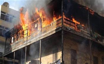   السيطرة على حريق شب داخل منزل بمركز أهناسيا فى بنى سويف
