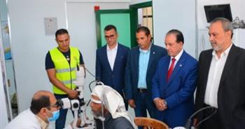 حياة كريمة.. قوافل جامعة طنطا تعالج 577 حالة وتجرى 6 عمليات جراحية بمطروح
