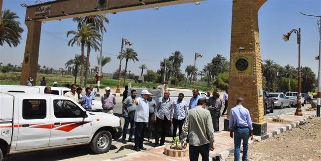 محافظ أسيوط يتفقد أعمال تطوير مسار محطات رحلة العائلة المقدسة ويروز دير السيدة العذراء بدرنكة 