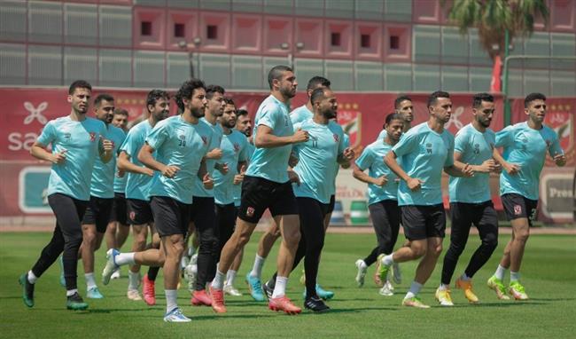 مران الأهلي| تدريبات بدنية وتقسيمة استعدادًا لمباراة المحلة