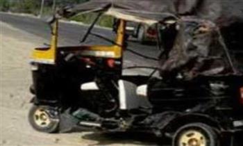 إصابة 5 أشخاص فى حادث تصادم بقنا