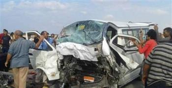 مصرع وإصابة 7 مراقبين بالثانوية الأزهرية في حادث تصادم بالإسماعيلية
