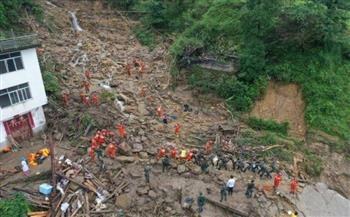   الصين تصدر أشد إنذار للتحذير من السيول الجبلية