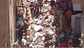 مصرع وإصابة4 أشخاص في انفجار ماسورة غاز طبيعى بسمنود