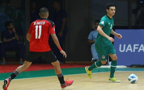 تعادل مثير بين العراق ومصر في كأس العرب للصالات