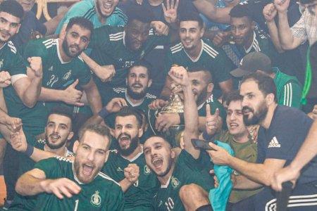 الأهلي طرابلس يتوج بدوري اليد للمرة 11