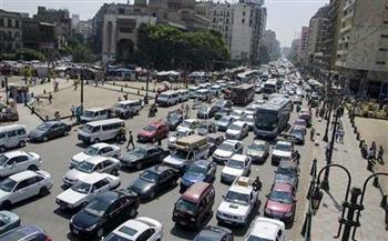   كثافات مرورية متوسطة في شوارع القاهرة والجيزة اليوم الثلاثاء 