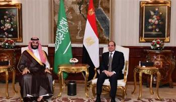   الرئيس السيسي لـ"محمد بن سلمان" : العلاقات مع السعودية تاريخية واستراتيجية