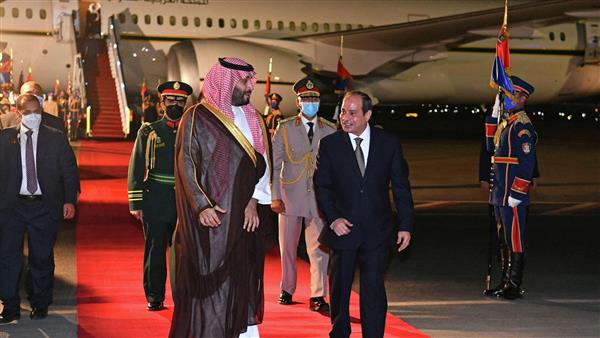 ننشر نص البيان الختامى المشترك بعد زيارة ولى العهد السعودى لمصر