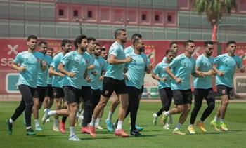 الأهلى يختتم تدريباته استعدادًا لمباراة غزل المحلة