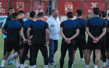 تفاصيل زيارة الخطيب لمران الأهلى قبل مواجهة المحلة 