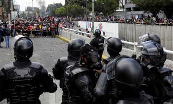   احتجاجات عنيفة ضد السياسات الاقتصادية بـ الإكوادور