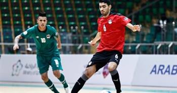   منتخب الصالات يواجه الجزائر اليوم فى كأس العرب