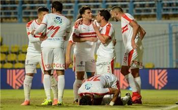 الجزيرى يعيد الزمالك لنغمة الانتصارات بهدفين فى شباك البنك 