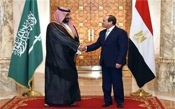   لقاء الرئيس السيسي بولي عهد السعودية يتصدر اهتمامات الصحف