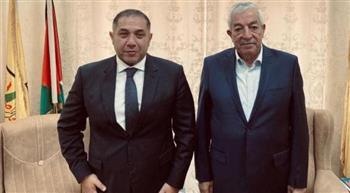   نائب رئيس حركة فتح يستقبل السفير المصري في رام الله