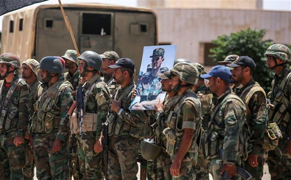 الجيش السورى يشن عملية برية لملاحقة "داعش" فى البادية