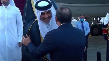   بالفيديو.. لحظة وصول أمير قطر مطار القاهرة في زيارة تستغرق يومين