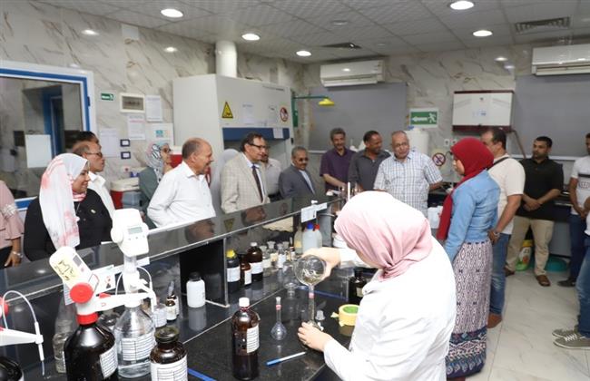 «مياه أسيوط» تستقبل نخبة من أعضاء هيئة تدريس كلية العلوم