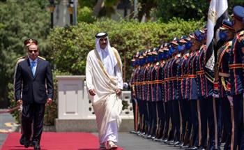   أمير قطر: سعدت بزيارة مصر الشقيقة ولقاء أخي الرئيس السيسي