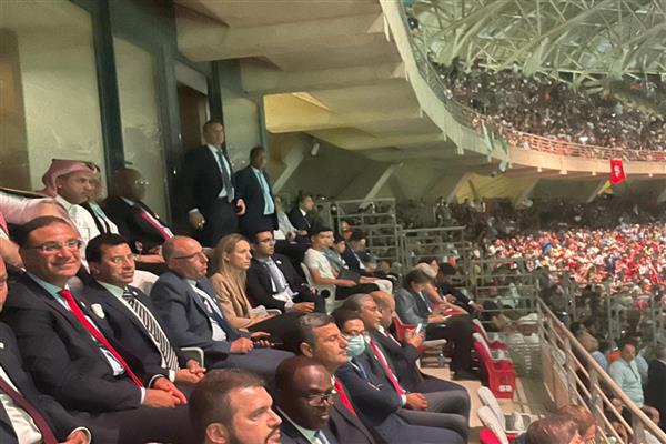وزير الرياضة يشهد حفل افتتاح دورة ألعاب البحر المتوسط بالجزائر