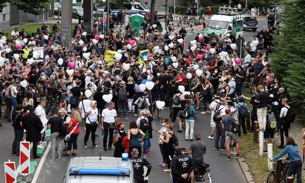 الآلاف يحتجون فى العاصمة الألمانية ضد الفقر وتغير المناخ