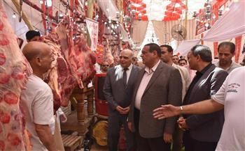 محافظ البحيرة: يفتتح المعرض الرابع للمواد الغذائية واللحوم بمدينة كفر الدوار