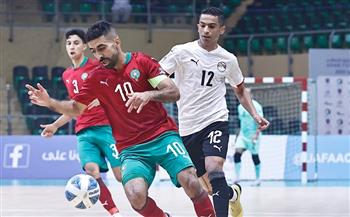   بالهزيمة أمام المغرب.. منتخب مصر يودع كأس العرب لكرة الصالات