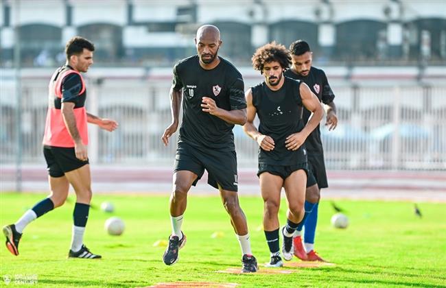 استعدادا لمواجهة سيراميكا كليوباترا.. تدريبات بدنية قوية للاعبي الزمالك