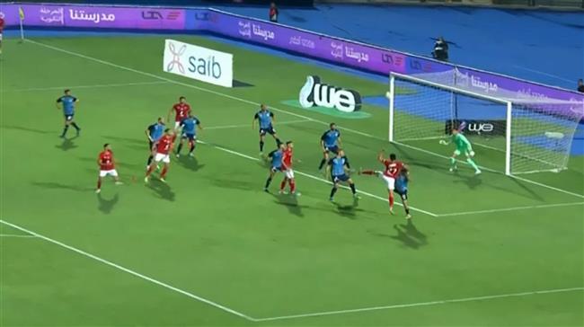 الشوط الأول..  الأهلي يتقدم على بيراميدز بهدف طاهر في كأس مصر