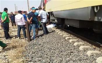   مصرع شخص أسفل عجلات القطار ببني مزار في المنيا 