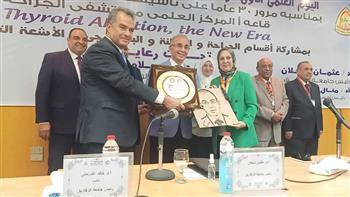 رئيس جامعة الزقازيق يشهد افتتاح المؤتمر العلمى الأول لوحدة الأشعة التداخلية