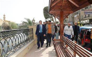 محافظ المنوفية يفتتح كورنيش بركة السبع بعد تطويره تزامنًا مع احتفالات العيد القومي
