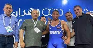 نور الدين حسن يفوز ببرونزية منافسات وزن 87 كجم للمصارعة الرومانية في دورة ألعاب البحر المتوسط