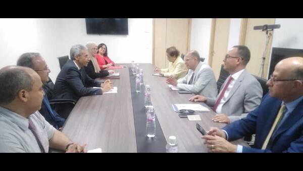وزير الاقتصاد التونسي يلتقي بالمدير العام للمعهد العربي للتخطيط