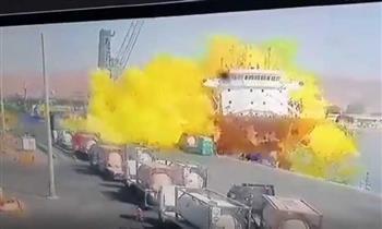 رئيس الوزراء يُعزى نظيره الأردنى فى ضحايا حادث صهريج غاز بميناء العقبة