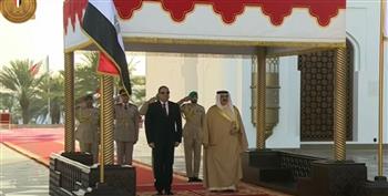    الرئيس السيسي يصل البحرين.. فيديو