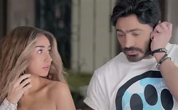 تامر حسني يروج لفيلمه الجديد "بحبك"