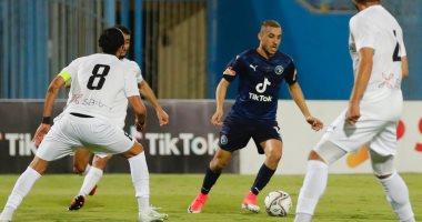 التعادل السلبى يسيطر على الشوط الأول من مباراة بيراميدز وإنبى 