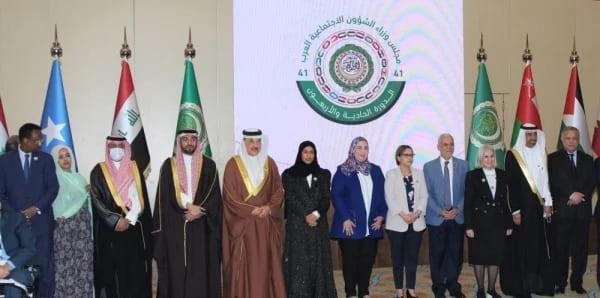 انطلاق اجتماعات وفد مجلس وزراء الشئون الإجتماعية العرب بحضور وزيرة التضامن الاجتماعي وسفير مصر بلبنان