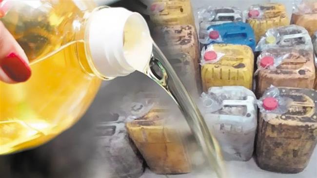 ضبط ٣٠ ألف لتر زيوت مستعملة مجهولة المصدر