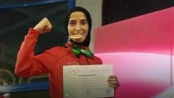 يمني عياد بطلة الملاكمة تحصد برونزية وزن 54 كجم بدورة ألعاب البحر المتوسط بالجزائر