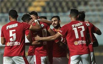 تدريبات استشفائية للاعبي الأهلي المشاركين في مباراة سموحة