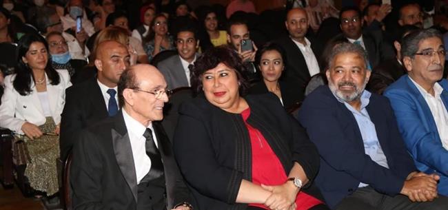 وزيرة الثقافة تشهد تكريم محمد صبحى من المتروبوليتان الأمريكية بالأوبرا 