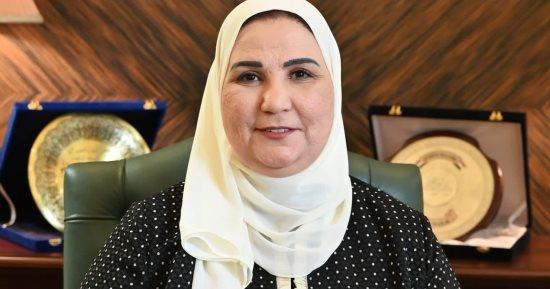وزيرة التضامن تغادر لبنان فى ختام زيارة استمرت لـ 3 أيام