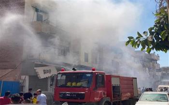   السيطرة على حريق فى محل منظفات بالإسكندرية