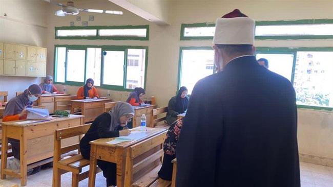 أمين كبار العلماء يتفقد لجان الثانوية الأزهرية بالشرقية 