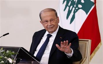   الرئيس اللبناني: أي عمل أو نشاط في المنطقة المتنازع عليها مع إسرائيل يُشكل استفزازًا وعملًا عدائيًا