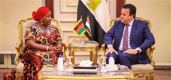    عبدالغفار يبحث مع نظيرته بدولة مالاوي سبل تعزيز التعاون بين الدولتين